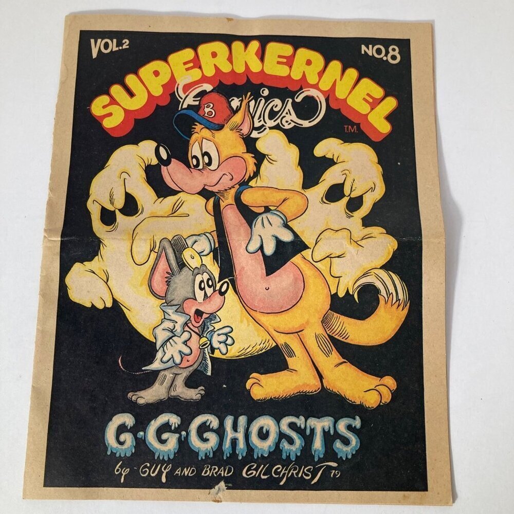 Superkernel Comic Books Vol 2 No 8 Ghosts Guy Gilchrist 1970s Weekly Reader